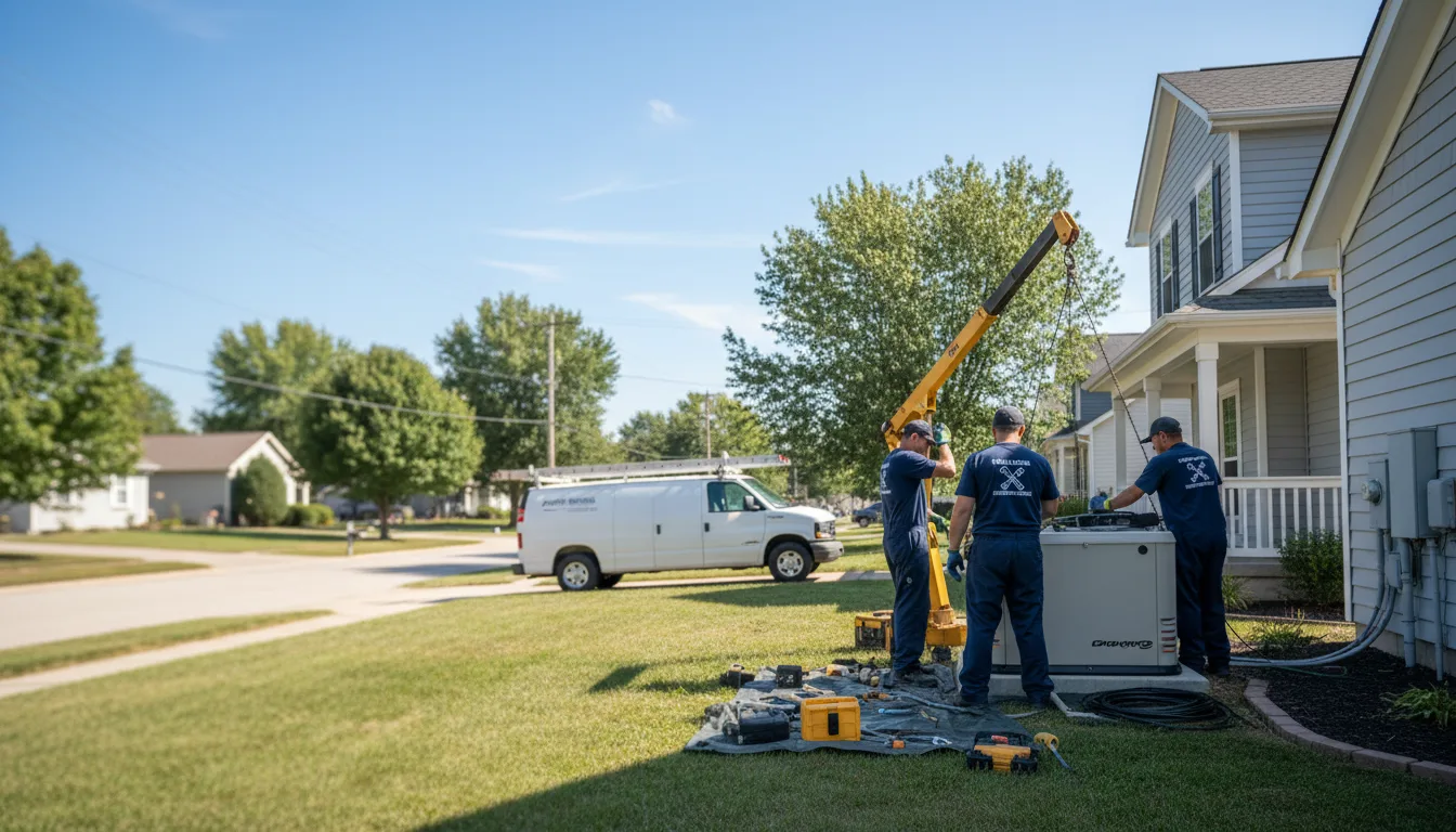 Generator Installation in Fannin, TX near me